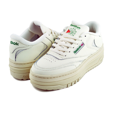 Reebok CLUB C EXTRA CHALK/CHALK/GLEGRN 100010060画像