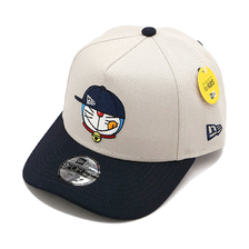 NEW ERA Youth 9FORTY A-Frame ドラえもん フェイスロゴ ストーン / ネイビー 14174533画像