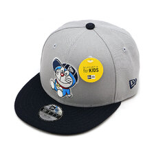 NEW ERA Youth 9FIFTY ドラえもん キャップ グレー / ネイビー 14174530画像