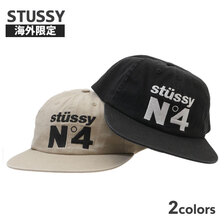 STUSSY NO.4 LOW PRO CAP画像