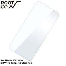 ROOT CO. iPhone 15ProMax GRAVITY Tempered Glass Film GTG-437380画像