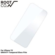ROOT CO. iPhone 15 GRAVITY Tempered Glass Film GTG-437359画像