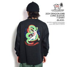 The Endless Summer TES 2024 DRAGON EMB LONG SLEEVE T-SHIRT C-24374303画像