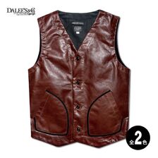 DALEE'S & CO Mest.C Horse Hide Leather Vest MEST.C画像