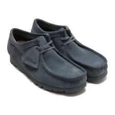 Clarks Wallabee GTX Blue/Grey Sde 26176570画像