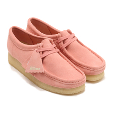 Clarks Wallabee Blush Pink Suede 26175671画像