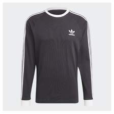 adidas 3 Stripes L/S Tee Originals BLACK IA4877画像