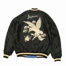 TAILOR TOYO Mid 1950s Style Acetate Souvenir Jacket &ldquo;WHITE EAGLE&rdquo; &times; &ldquo;GOLD DRAGON&rdquo; TT15491-119画像