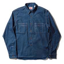 BIG JOHN SELVEDGE CHAMBRAY SHIRT WABASH MS003R画像