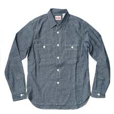 BIG JOHN SELVEDGE CHAMBRAY SHIRT MS003R画像