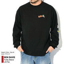 BEN DAVIS Funky Sleeve L/S Tee C-24380032画像