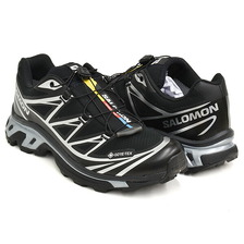 SALOMON XT-6 GTX BLACK/BLACK/FTW SILVER L47450600画像