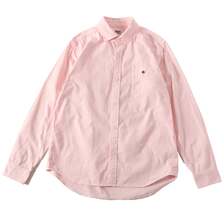 BARNS Wide Spread Collar Oxford B.D Shirt Season Color BR-4965N画像