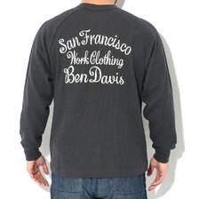 BEN DAVIS Waffle L/S Raglan I-24380035画像