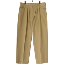 FARAH Two Tuck Wide Tapered Pants FR0401-M4031画像