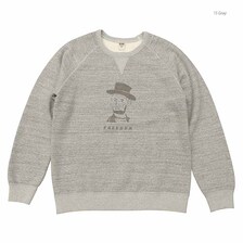 BARNS TSURI-AMI CREW SWEAT - FREEDOM - BR-23439画像