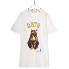 77circa college style print tee OO24SS-01画像