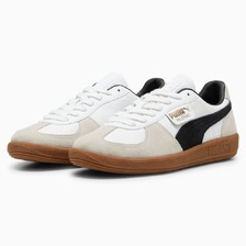 PUMA PALERMO LTH PUMA WHITE/VAPOR GRAY/GUM 396464-01画像