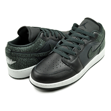 NIKE AIR JORDAN 1 LOW SE(GS) off noir/blk-wht-blk FB9908-001画像