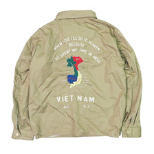 TAILOR TOYO Mid 1960s Style Cotton Vietnam Jacket “VIETNAM MAP” BEIGE TT15493-133画像