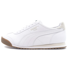 PUMA ROMA OG LEATHER PUMA WHITE/SEDATE GRAY 393292-01画像