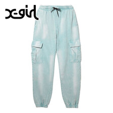X-girl CARGO SWEAT PANTS 105241031020画像