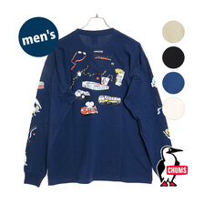 CHUMS Oversized Utah Tours L/S T-Shirt CH01-2346画像