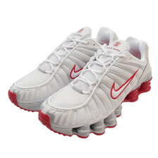 NIKE W SHOX TL PLATINUM TINT/WHITE-GYM RED FZ4344-001画像