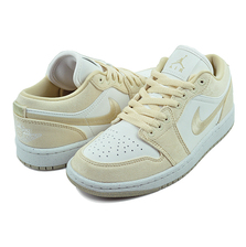 NIKE WMNS AIR JORDAN 1 LOW SE team gold/sail FN3722-701画像