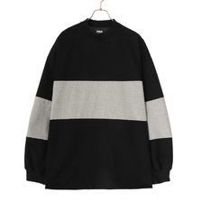 is-ness BALLOON COLOR BLOCK LONG SLEEVE T-SHIRT 1004AWCS03-4画像