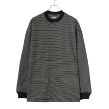 is-ness BALLOON BORDER LONG SLEEVE T-SHIRT 1004AWCS03画像