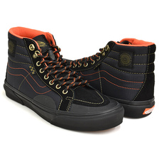 VANS SKATE SK8-HI REISSUE SPITFIRE BLACK / FLAME VN000D1EBFM画像