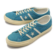 CONVERSE STAR&BARS US SUEDE TURQUOISE 35200630画像