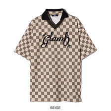 glamb Checkered Polo Shirt GB0224-CS08画像