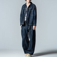 glamb Minimal Detail Denim Shirt Set Up GB0224-ST05画像