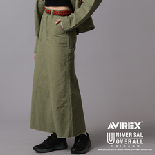 AVIREX &times; UNIVERSAL OVERALL WOMENS PAINTER SKIRT 7834116701画像