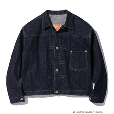 SUGAR CANE Super &ldquo;Denim&rdquo; Collectibles #08 13.5oz. BLUE DENIM BLOUSE &ldquo;S1943&rdquo; MODEL (T-BACK) SC19008T画像
