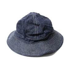 orslow US NAVY HAT UNISEX DENIM/WHITE 03--001-81W画像