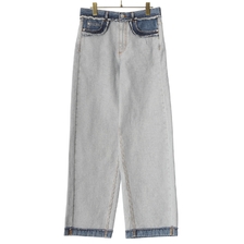 MARNI ブルー インサイドアウトデニム製 キャロットジーンズ PAJD0474SQ-USCV93画像