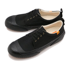 UNIVERSAL OVERALL 撥水ナイロン スニーカー BLACK UO11176画像