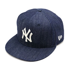 NEW ERA 9FIFTY Denim ニューヨーク・ヤンキース インディゴデニム 14109645画像