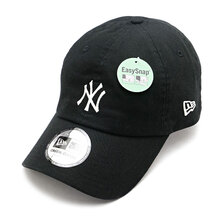 NEW ERA カジュアルクラシック MLB Casual Classic ニューヨーク・ヤンキース ミッドロゴ ブラック &times; クロームホワイト 14109508画像
