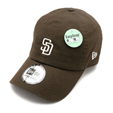 NEW ERA カジュアルクラシック MLB Casual Classic サンディエゴ・パドレス ミッドロゴ ウォルナット &times; クロームホワイト 14109506画像
