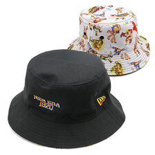 バケット01 リバーシブル STREET FIGHTER II ストリートファイターII キャラクター ブラック オールオーバープリント 14125278画像