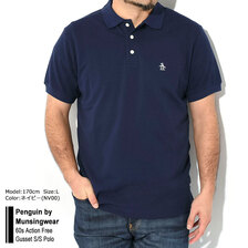 Penguin by Munsingwear STYLE 2833 60'S GUSSET SET IN POLO SHIRT MLMXJA02画像