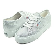 SUPERGA 2730 LAMEW GREY SILVER S2116UW-031画像