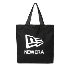 NEW ERA ライトトートバッグ 14L フラッグロゴ ブラック &times; ホワイト 133772567画像
