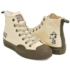 CONVERSE ALL STAR Ⓡ PEANUTS BS HI OFF WHITE / TAUPE 31310740画像