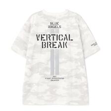 AVIREX CAMO STENCIL T-SHIRT VERTICAL BREAK 7834134026画像