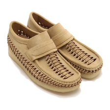 Clarks WBLoafer Weave Maple Suede 26176534画像